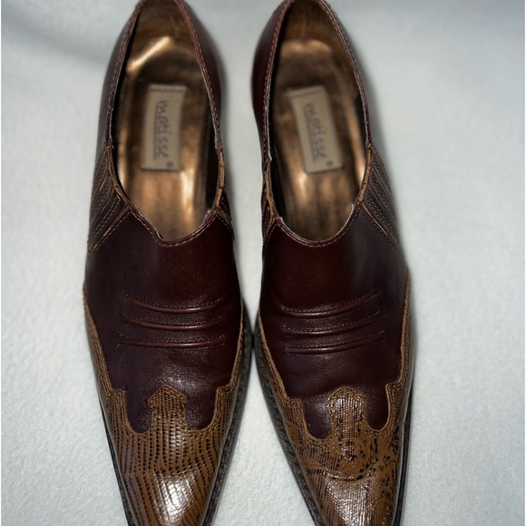 Matisse Size 7 1/2 Brown Western Style Leather Shooties - Picture 8 of 11